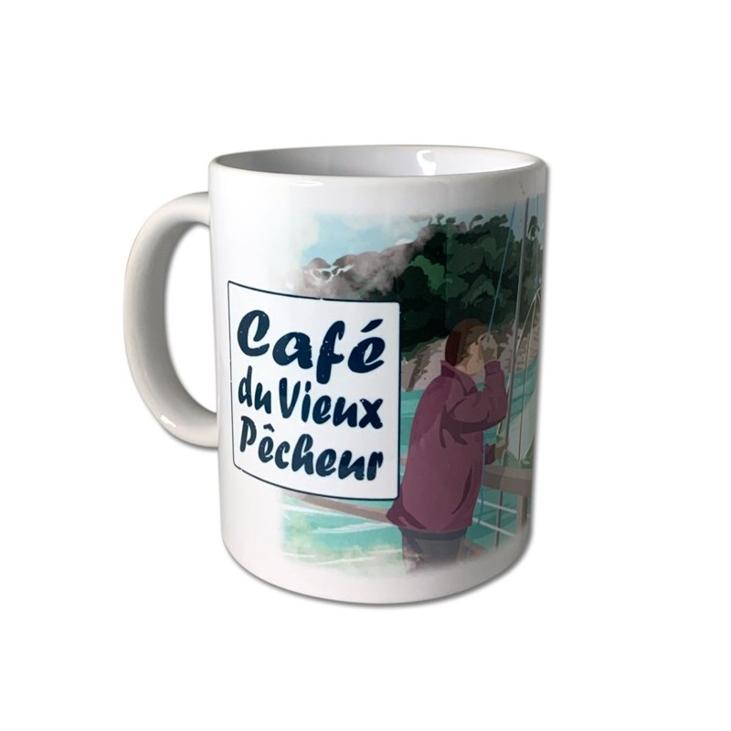 Mug Café du Vieux Pêcheur 30 CL - CARRELET