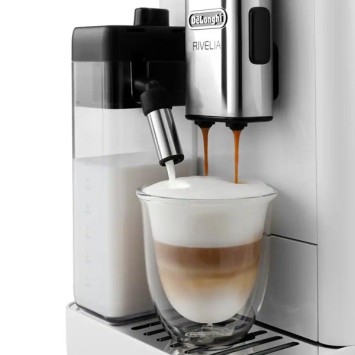 Delonghi Rivelia White Feb 4455.W 5 years warranty + 2 kg of coffee offered