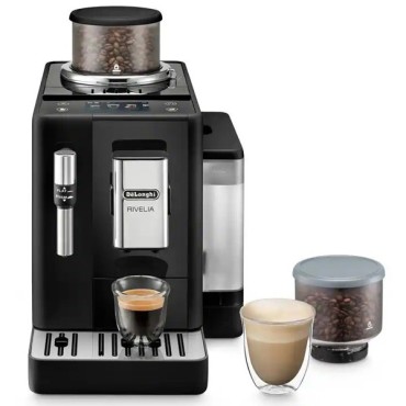 DELONGHI RIVILIA BLACK 4435.b Garanzia di 3 anni + 2 kg di caffè offerto