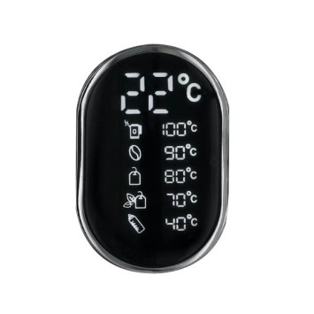 Bollitore grigio con temperatura regolabile KG2100-3 - 1,5 L - ADE