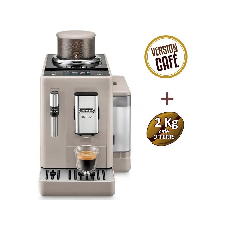 DELONGHI RIVELIA BEIGE SAND FEB 4435.Bg 3 year warranty + 2 kg of coffee offered