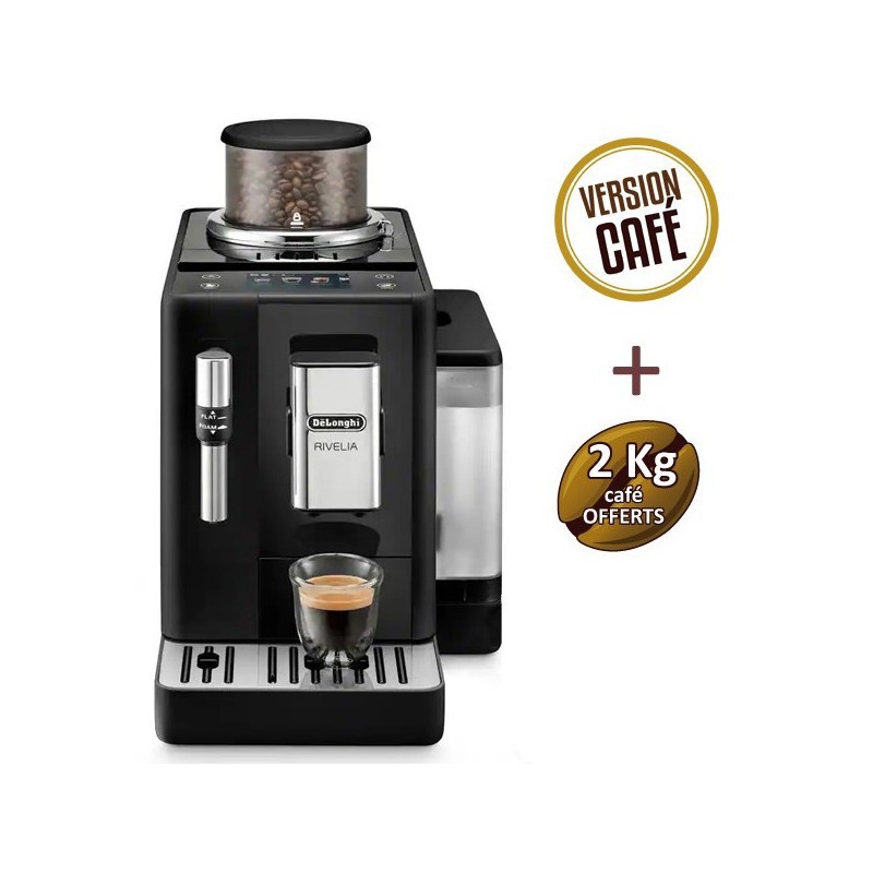 Delonghi Rivelia Black Feb 4435.B 3 year warranty + 2 kg of coffee offered