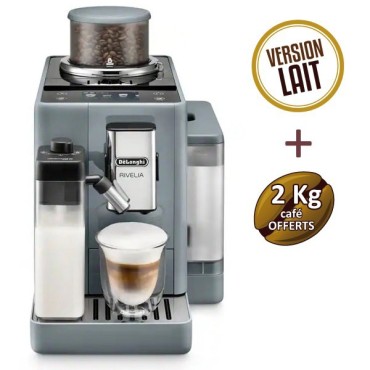 Delonghi Rivelia Gray FEB 4455.G 5 years warranty + 2 kg of coffee offered