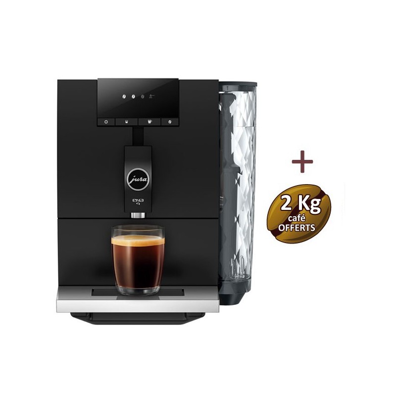 MACCHINA CAFFETTA ENA4 Full Metropolitan Black 15501 Giura + 2 kg di caffè Offerto