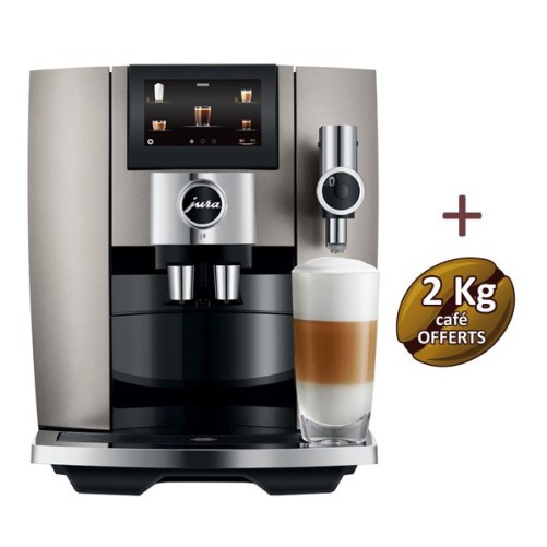 Coffee machine J8 Midnight Silver 15471 - Jura + 4 kg of coffee offered