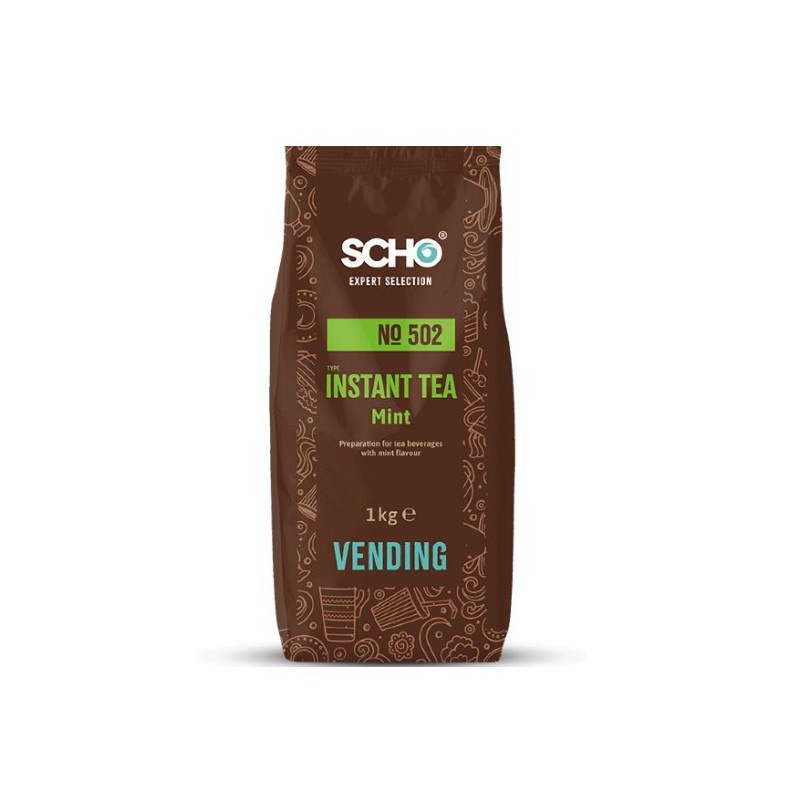 Instant preparation for drink based on mint taste n ° 502 - 1 kg - Scho