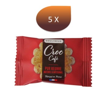Assortimento di limone di shortbread, cacao e tradizione x 15 - Goulibeur