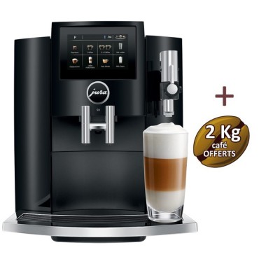 S8 Piano Black Coffee Machine 15381 - Jura + 2 kg of coffee offered
