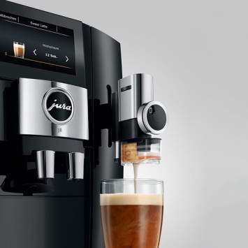 J8 piano black 15457 coffee machine - Jura + 2 kg of coffee offered