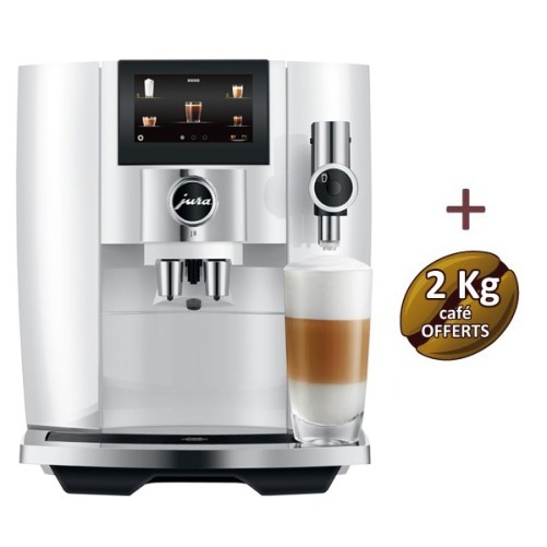 Coffee machine J8 Piano White 15460 - Jura + 2 kg of coffee offered