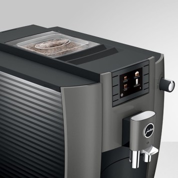 Machine à café E6 Dark Inox (EC) 15439 - JURA (4 x 250g de café offerts)