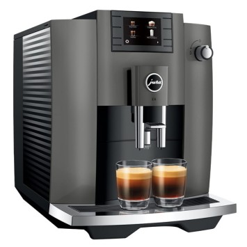 Machine à café E6 Dark Inox (EC) 15439 - JURA (4 x 250g de café offerts)