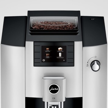 Machine à café E6 Platine (EC) 15440 - JURA (4 x 250g de café offerts)