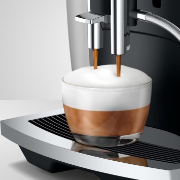 Machine à café E6 Platine (EC) 15440 - JURA (4 x 250g de café offerts)