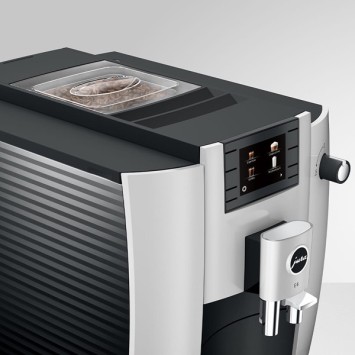 Machine à café E6 Platine (EC) 15440 - JURA (4 x 250g de café offerts)