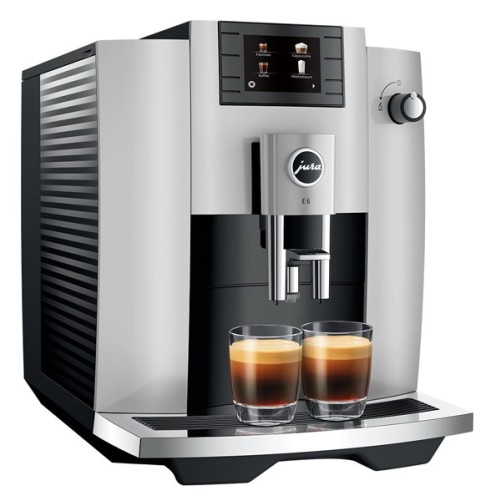 E6 Platinum Coffee Machine (EC) 15440 - Giura + 2 kg di caffè Offerto