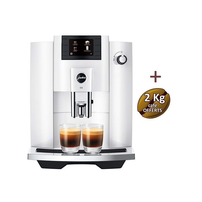 E6 Piano White (EC) 15438 - Girai + 2 kg di caffè Offerto