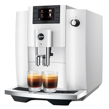Machine à café E6 Piano White (EC) 15438 - JURA (4 x 250g de café offerts)