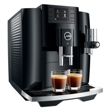 Machine à café E8 Piano Black (EB) 15355 - JURA (4 x 250g de café offerts)
