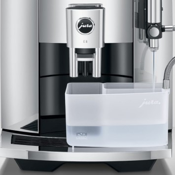 E8 Chrome Coffee Machine (EB) 15363 - Jura + 2 kg of coffee offered