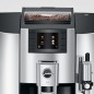 E8 Chrome Coffee Machine (EB) 15363 - Giura + 2 kg di caffè Offerto