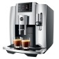 E8 Chrome Coffee Machine (EB) 15363 - Giura + 2 kg di caffè Offerto
