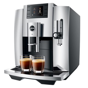 Machine à café E8 Chrome (EB) 15363 - JURA (4 x 250g de café offerts)