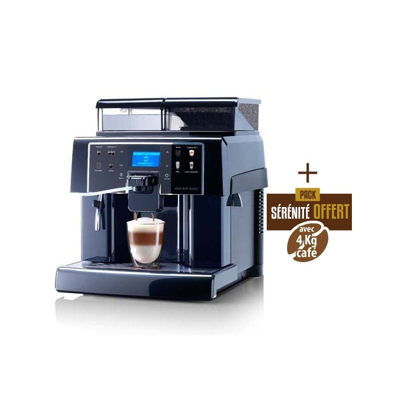 Saeco Aulika Evo Focus 10000040 + 4 kg Café offered