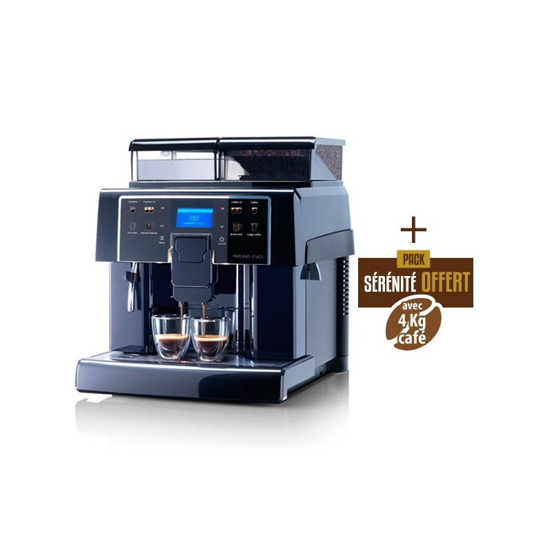 Saeco Aulika Evo Black 10000045 + 4 kg Café offerto