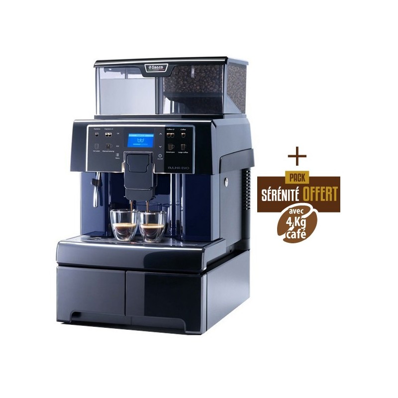 Saeco Aulika Evo Office + 4 kg Café offerto