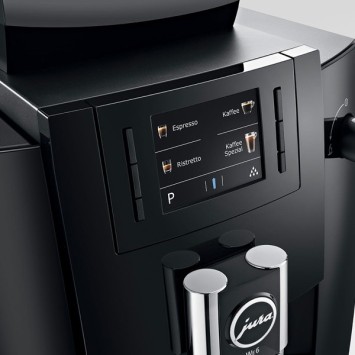 Machine à café WE6 Piano Black 15417 - JURA + 4 Kg de café OFFERTS