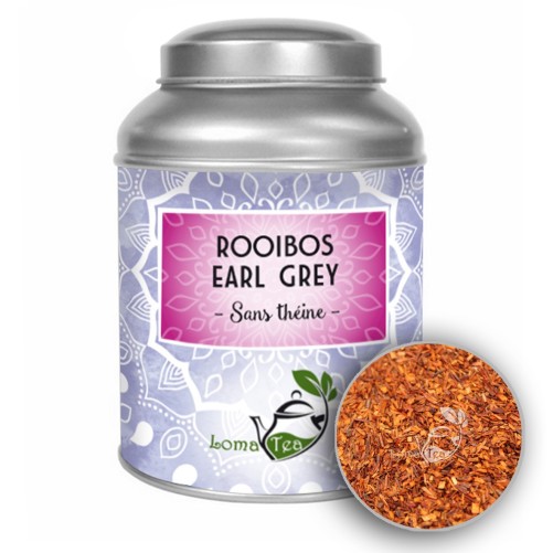 Rooibos Earl Grey Lomatea Metal Box (100G)