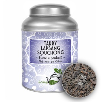 Black Tarry Lapsang Souchatea Metal Box (100g)