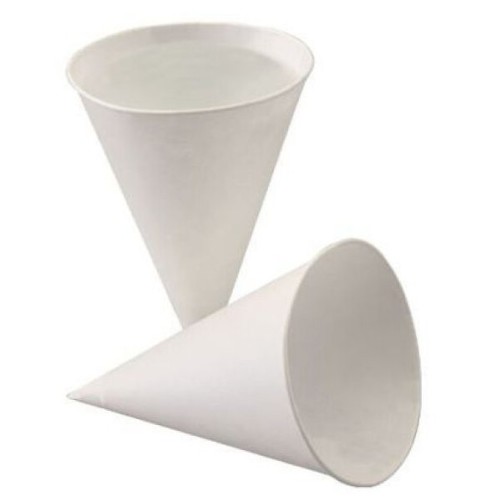 Conical cup 120 ml White paper (4.5 oz) 88618 PASTAR