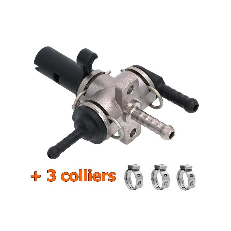 Robinet vanne 11025775 / 996530067768 + 3 colliers Oeticker 9.5 mm - M611 - SAECO Robinet vanne 11025775 / 996530067768 + 3 colliers Oeticker 9.5 mm - M611 - SAECO