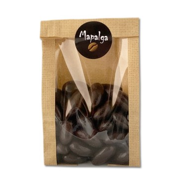 Mandorle ricoperte di cioccolato fondente - 150 g
