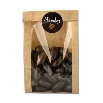 Mandorle ricoperte di cioccolato fondente - 150 g