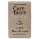 Assortiment de 11 mini tablettes de chocolat CAFÉ TASSE