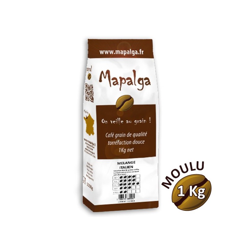Café Moulu Melange italiano - 1 kg - mapala Café Moulu Melange italiano - 1 kg - mapala