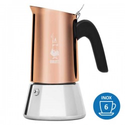 Cafetière Bialetti Induction Venus Cuivre Inox 6 tasses