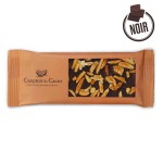 Mini tablette chocolat noir Amandes caramélisées - 40g - LE COMPTOIR DU CACAO