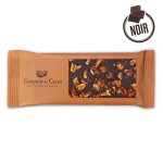 Mini tablette chocolat noir Noix de Pécan caramélisées - 40g - LE COMPTOIR DU CACAO