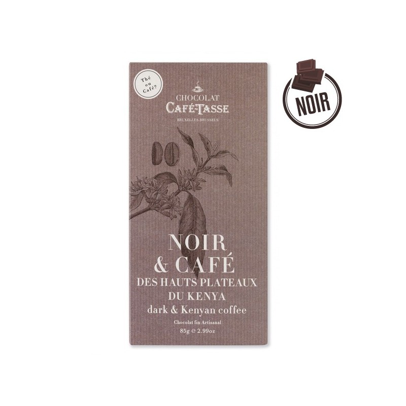 Dark chocolate and coffee tablet cafe 85g