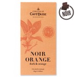 Tablette Chocolat noir Orange CAFE-TASSE 85g