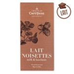 Tablette Chocolat lait Noisettes CAFE-TASSE 85g