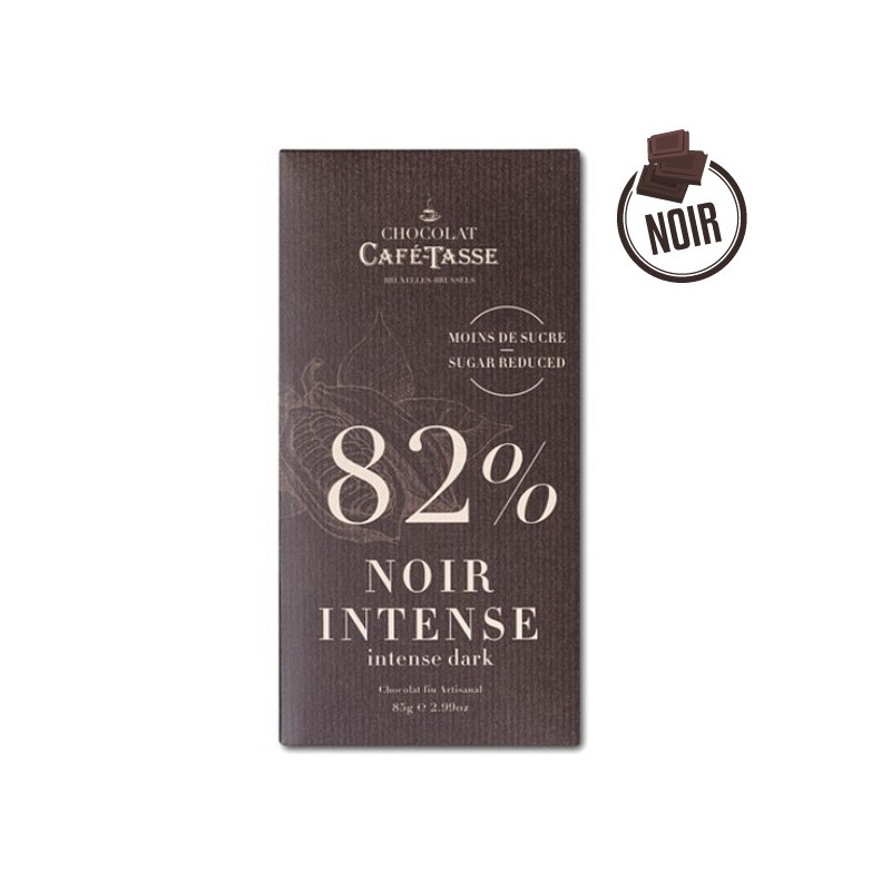 82% dark chocolate tablet - 85g Cake Cup