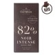 Tablette de chocolat noir 82% - 85g CAFE TASSE