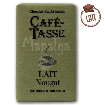 Tablet al cioccolato al latte Nougat 9g - torta
