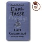 Tablet al cioccolato al latte al caramello salato 9g - Cafe Cafe