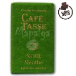 Tablette chocolat noir menthe 9g - CAFE TASSE
